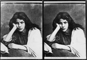 Une fille de Chioggia rêvant de ses amours - Carlo Naya