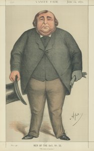 Arthur Orton, prétendant être Sir Roger Tichborne - Carlo Pellegrini