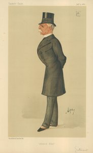 Général Sir Donald Martin Stewart, Ahmed Khel, 15 janvier 1887, caricature de Vanity Fair - Carlo Pellegrini