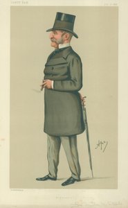 Général Sir Thomas Montagu Steele, Aldershot, 20 juillet 1878, caricature de Vanity Fair - Carlo Pellegrini