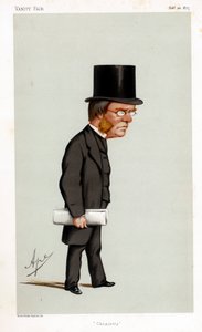 Lyon Playfair, chimiste, politicien et administrateur écossais, 1875 - Carlo Pellegrini
