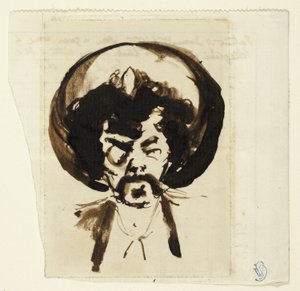 Portrait de Whistler - Carlo Pellegrini