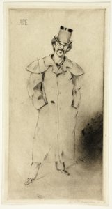 Portrait de Whistler - Carlo Pellegrini
