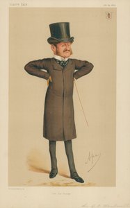 Sir George Orby Wombwell, Notre Sir George, 24 janvier 1874, caricature de Vanity Fair