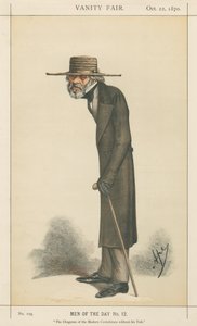 Le Diogène des Corinthiens modernes sans son tonneau, Thomas Carlyle (série Vanity Fair) - Carlo Pellegrini