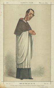 Le révérend A H Mackonochie - Carlo Pellegrini