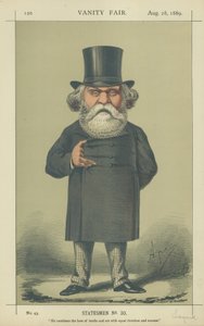 Le très honorable A H Layard - Carlo Pellegrini