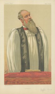 Le très révérend John Charles Ryle, évêque de Liverpool, Liverpool, 26 mars 1881, caricature de Vanity Fair
