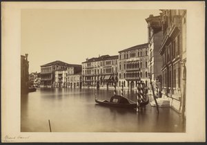 Grand Canal de Palazzo Grimani à S. Polo - Carlo Ponti