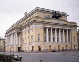 Le Théâtre Alexandrinsky à Saint-Pétersbourg - Carlo Rossi