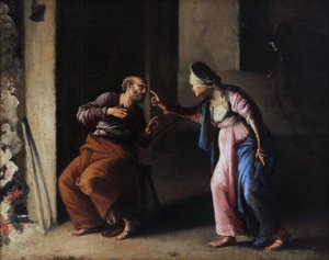 Le reniement de Saint Pierre - Carlo Saraceni