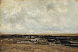 Plage de Villerville. La Normandie