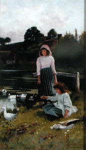 Nourrir les Canards - Carlton Alfred Smith