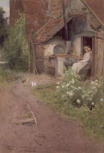 La porte de la cuisine - Carlton Alfred Smith