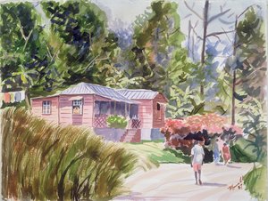 Une maison tropicale, 1987 - Carlton Murrell