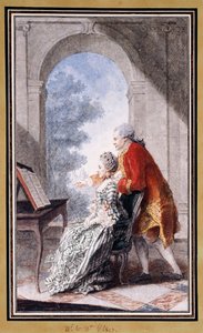 John Wilkes et Miss Gertrude Carmontelle - Carmontelle