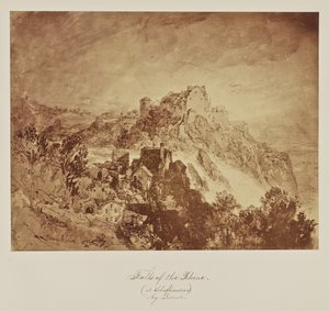 Chutes du Rhin. (à Schafhausen) par Turner. - Caroline Bertolacci