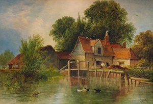 Mapledurham, c. 1863 - Caroline Fanny Williams