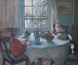 La table du petit déjeuner