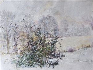 Hiver depuis notre fenêtre - Caroline Hervey Bathurst