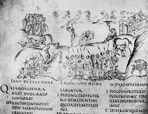 Illustration de diverses scènes d
