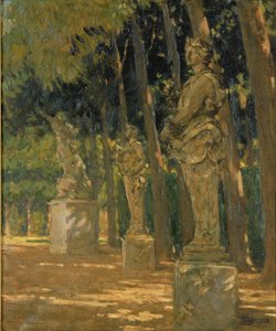 Carrefour au bout du Tapis Vert, Versailles - Carroll Beckwith