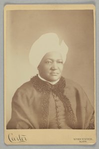 Carte de cabinet de Sarah Ann Blunt Crozley, novembre 1884