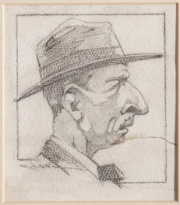 Un Homme portant un Chapeau - Casimiro Jodi