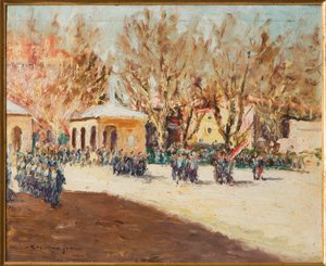 Procession militaire