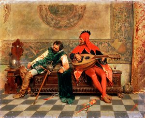 Guerrier ivre et bouffon de cour - Casimiro Tomba
