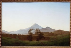 Paysage bohémien (Paysage de montagne)