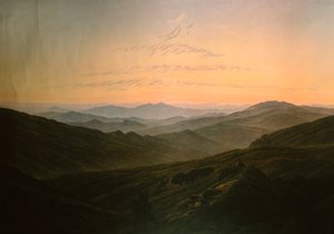 Aube, par Caspar David Friedrich (1774-1840)
