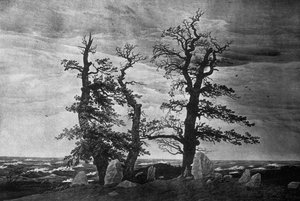 Dolmen près de la mer - Caspar David Friedrich