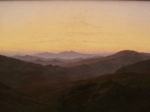 French : Les Monts des Géants Giant Mountains - Caspar David Friedrich