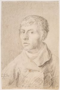 French : Autoportrait Self-portrait - Caspar David Friedrich