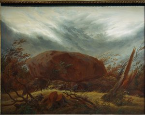 Dolmen en automne - Caspar David Friedrich