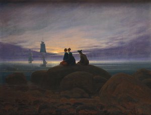 Lever de lune sur la mer, 1822
