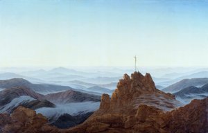 Matin dans les Riesengebirge, par Caspar David Friedrich - Caspar David Friedrich