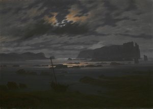 Mer du Nord au clair de lune, vers 1823