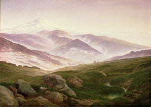 Reisenberg, les montagnes des Géants - Caspar David Friedrich