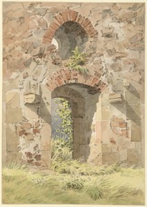 Ruine du monastère de la Sainte-Croix, Meissen, 1824 - Caspar David Friedrich