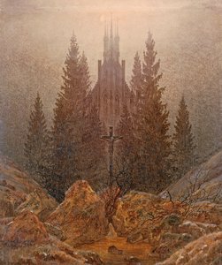 La croix dans les montagnes - Caspar David Friedrich
