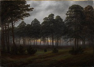Les moments de la journée : Le soir, 1821-1822