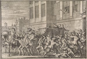 Attaque à Madrid sur le carrosse du comte d