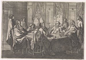 Négociations pendant la Paix de Münster, 1648 - Caspar Luyken (attributed to)