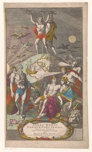 Atlas et Hercule portant le ciel étoilé - Caspar Luyken