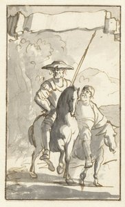 Page de titre de Don Quichotte - Caspar Luyken