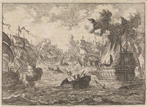 Bataille navale au Cap La Hogue, 1692