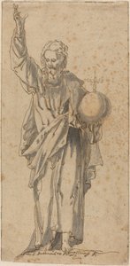 Le Christ en Salvator Mundi - Caspar Meneller