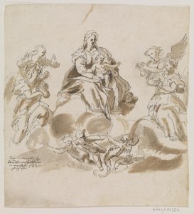 La Vierge Marie avec l